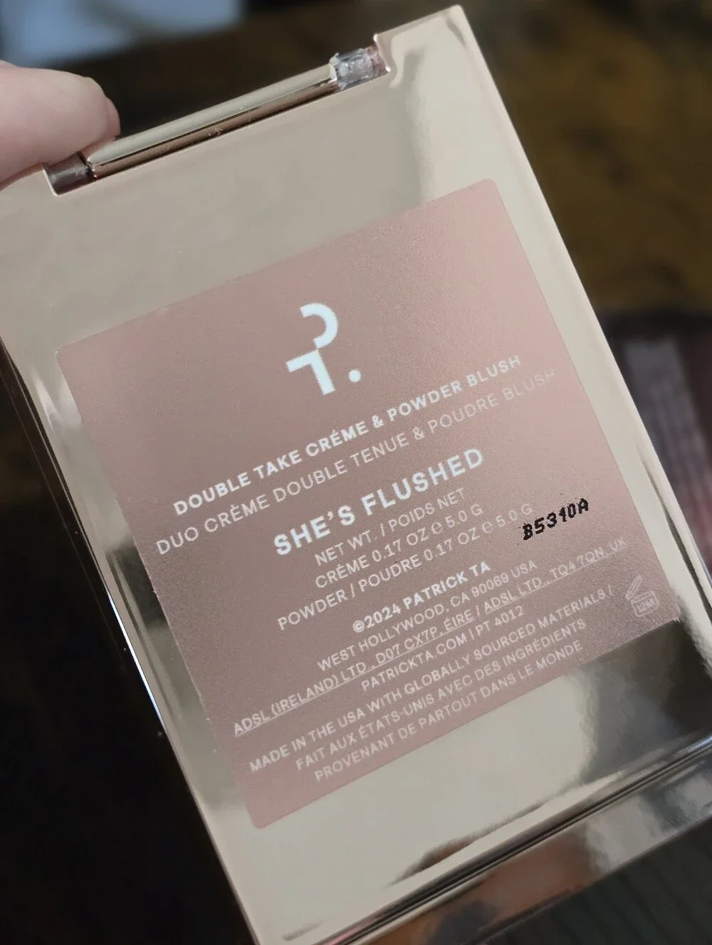 Patrick Ta Double Take Creme & Powder Blush- She’s Flushed
